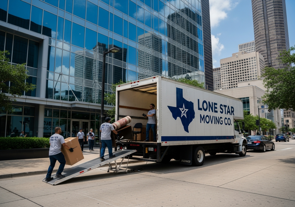 Commercial Movers Houston TX — Work 2